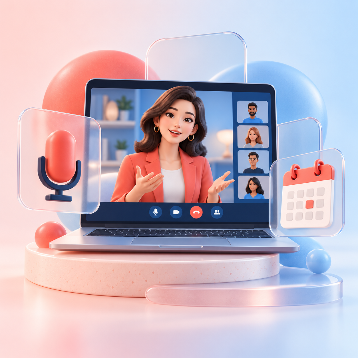 Illustrated live webinar